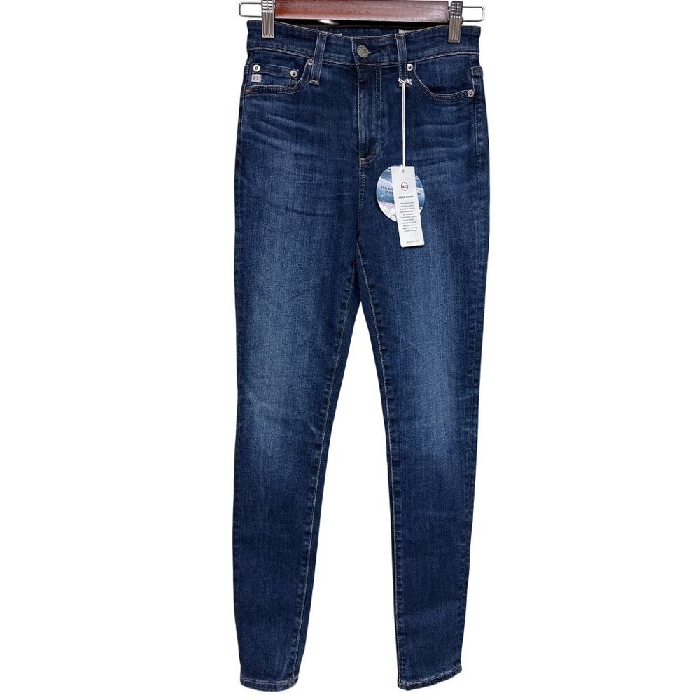 NEW AG Adriano Goldschmied Women's Jeans Mila Ankle Super High Rise Skinny 25